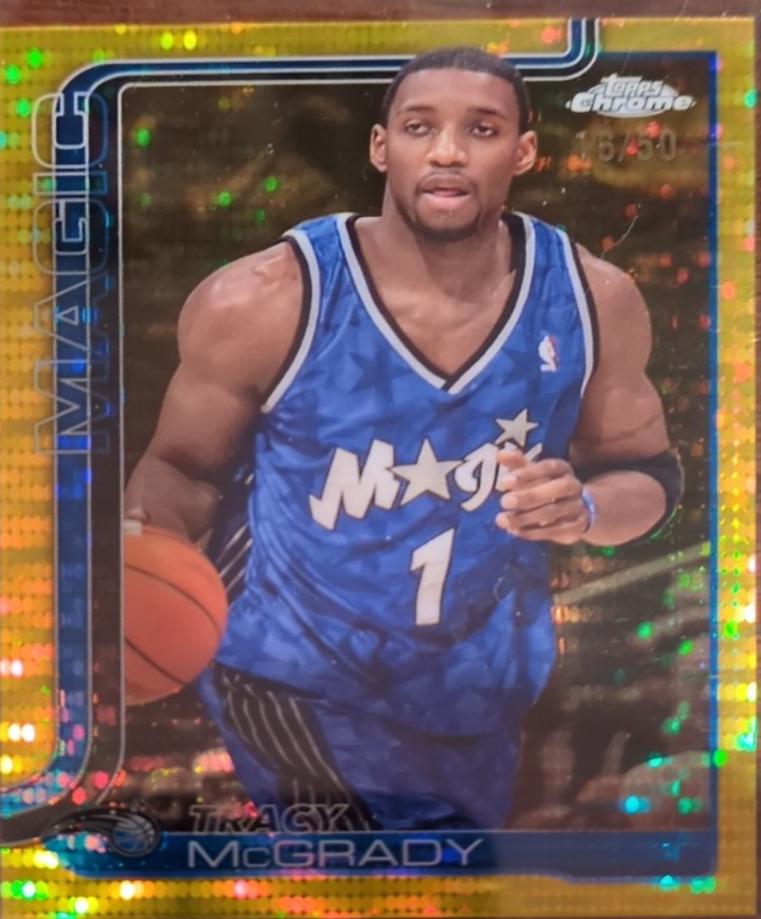 Tracy McGrady [Gold Basketball Refractor] #245