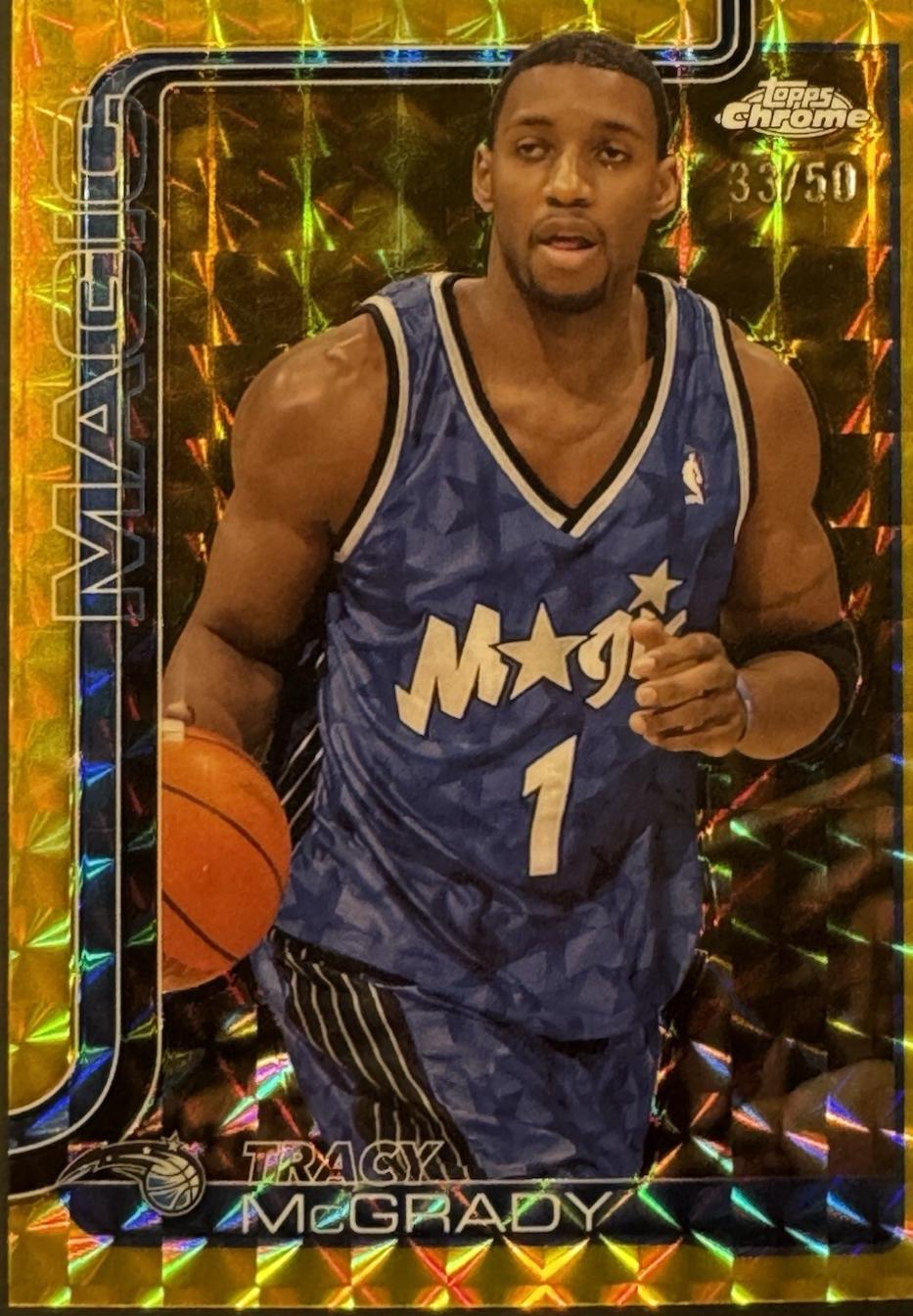 Tracy McGrady [Gold Geometric Refractor] #245