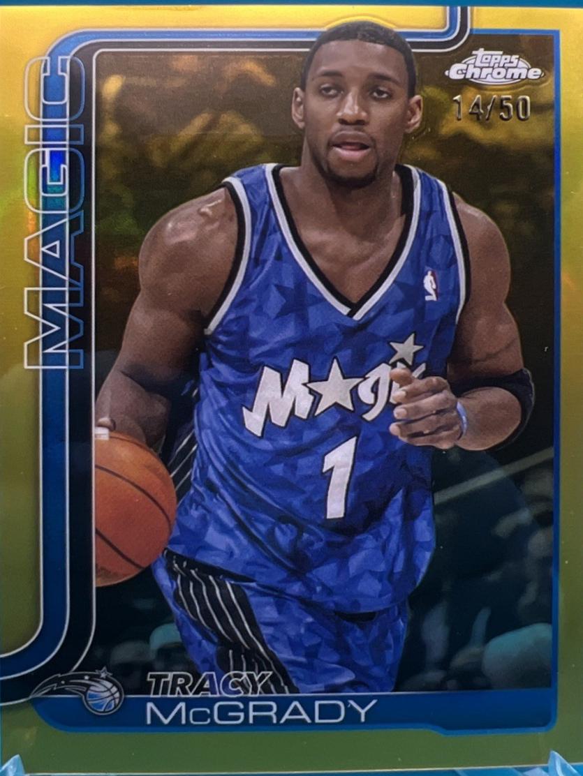 Tracy McGrady [Gold Refractor] #245