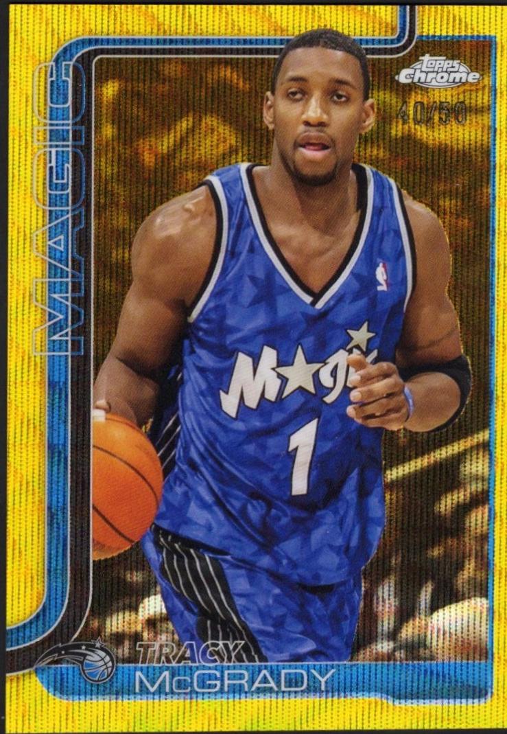 Tracy McGrady [Gold Wave Refractor] #245