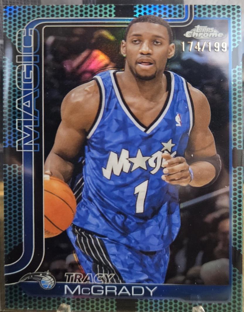 Tracy McGrady [Green Basketball Refractor] #245