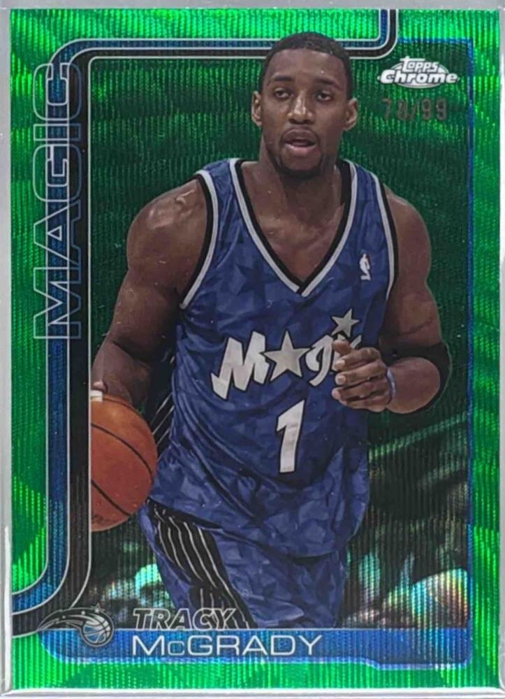 Tracy McGrady [Green Wave Refractor] #245