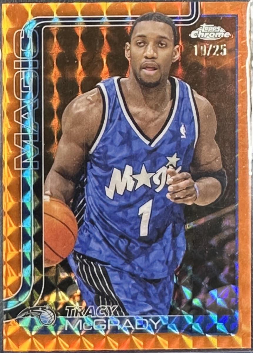 Tracy McGrady [Orange Geometric Refractor] #245