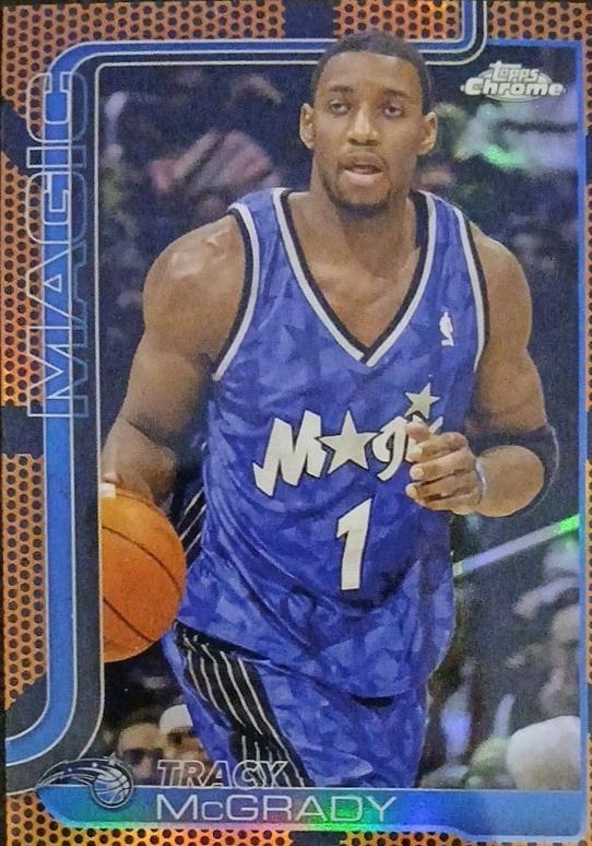 Tracy McGrady [Orange Refractor] #245