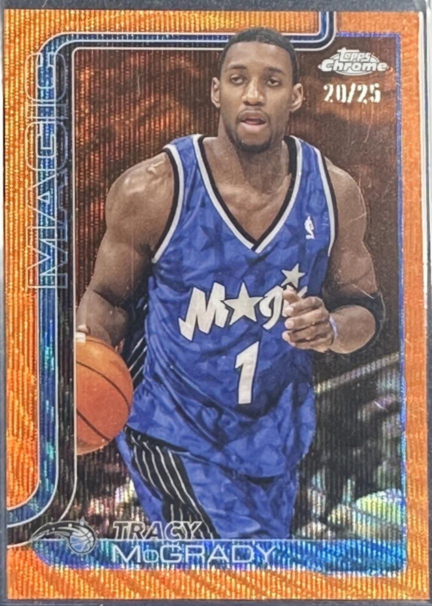 Tracy McGrady [Orange Wave Refractor] #245