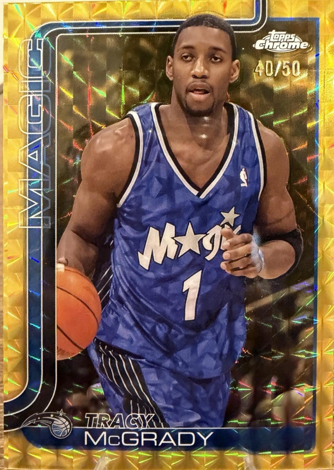 Tracy McGrady [Pulsar Gold Refractor] #245