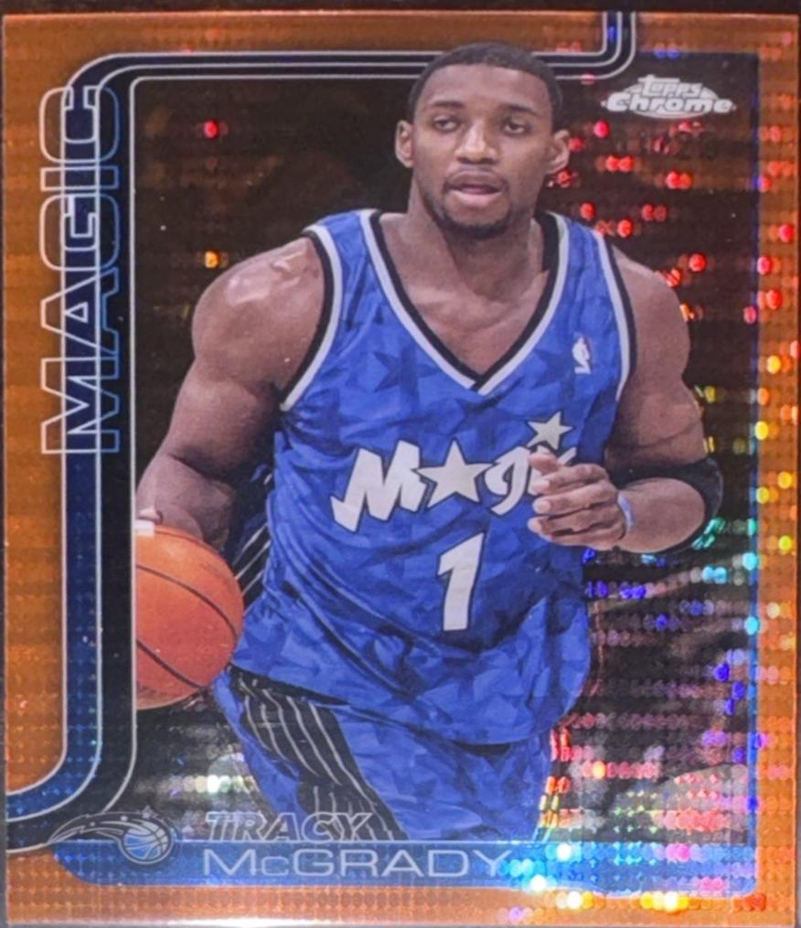 Tracy McGrady [Pulsar Orange Refractor] #245