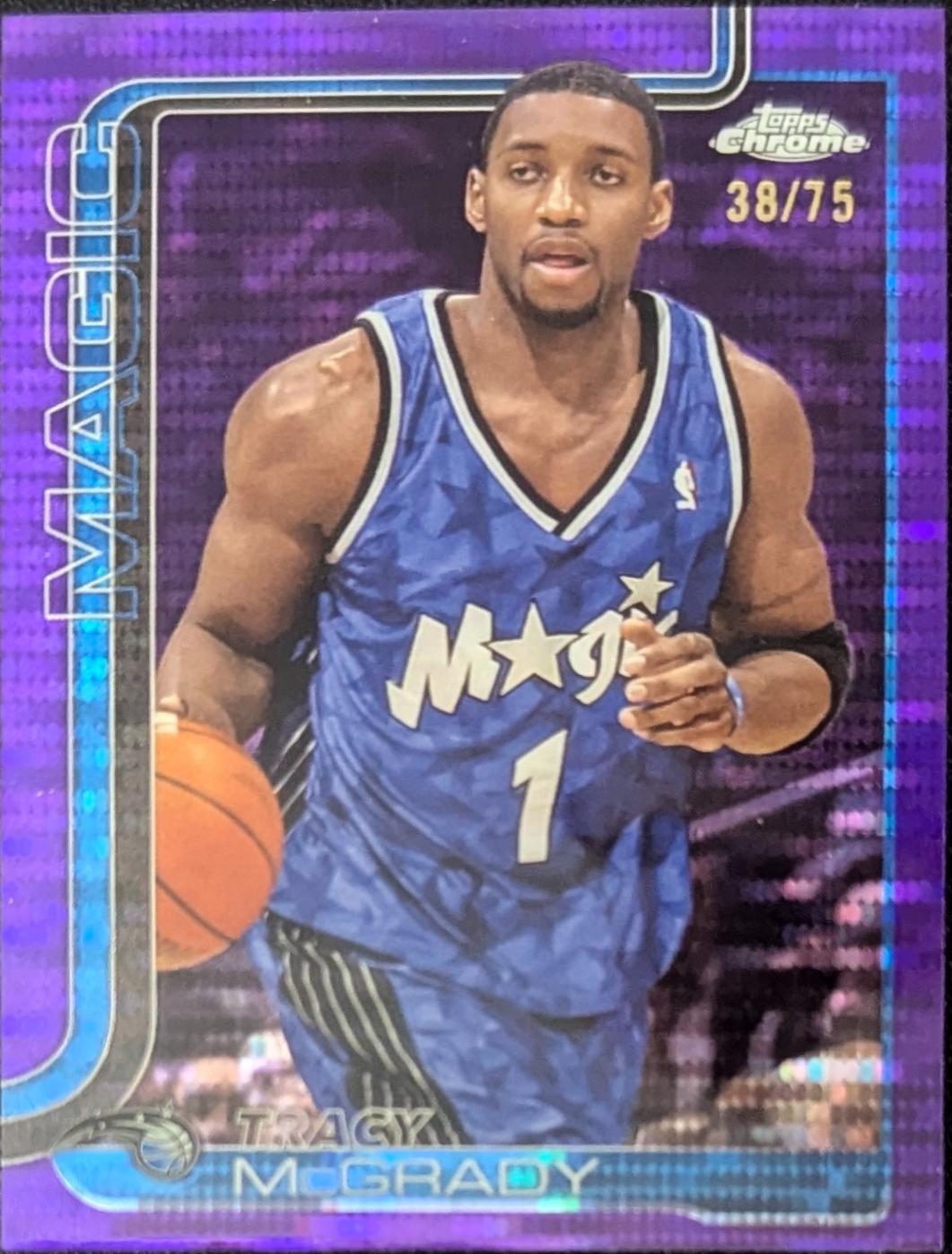Tracy McGrady [Pulsar Purple Refractor] #245