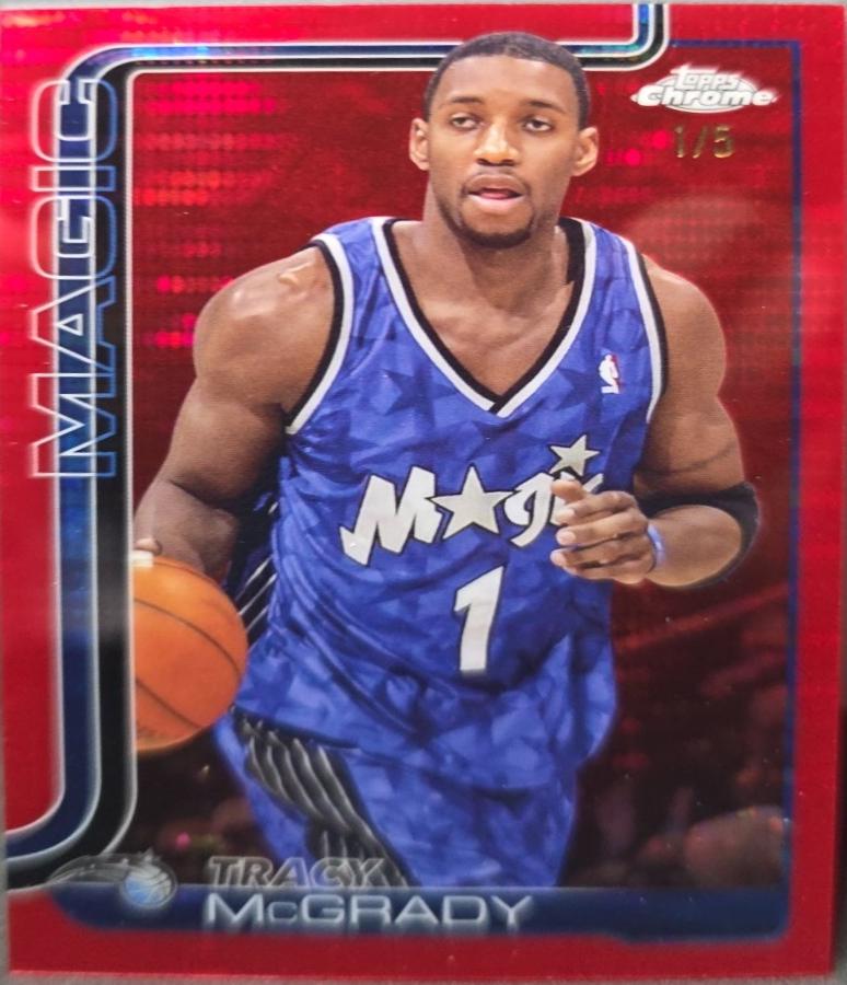 Tracy McGrady [Pulsar Red Refractor] #245