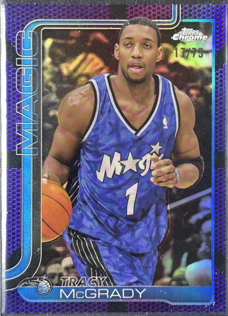 Tracy McGrady [Purple Basketball Refractor] #245