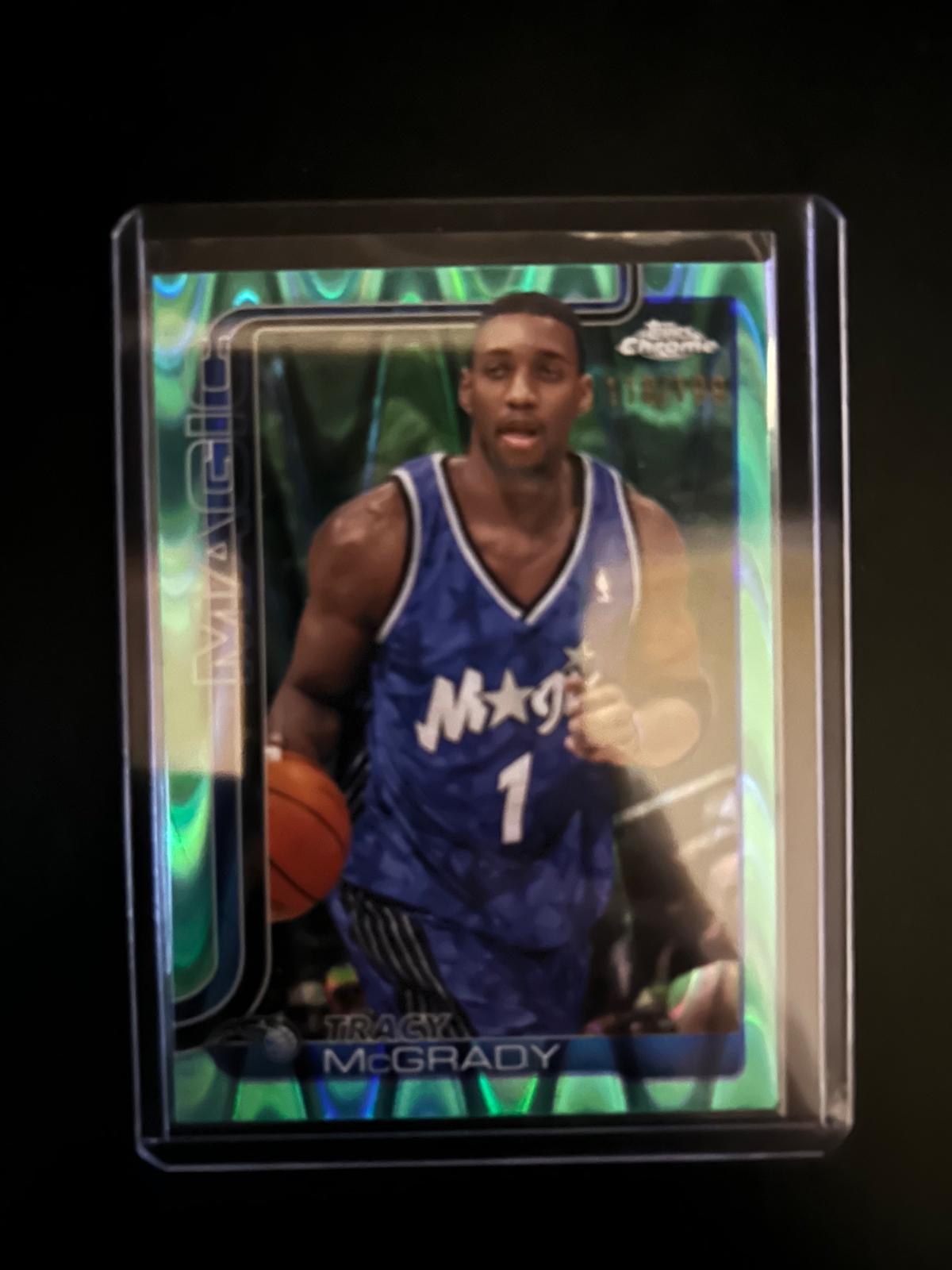 Tracy McGrady [RayWave Aqua Refractor] #245
