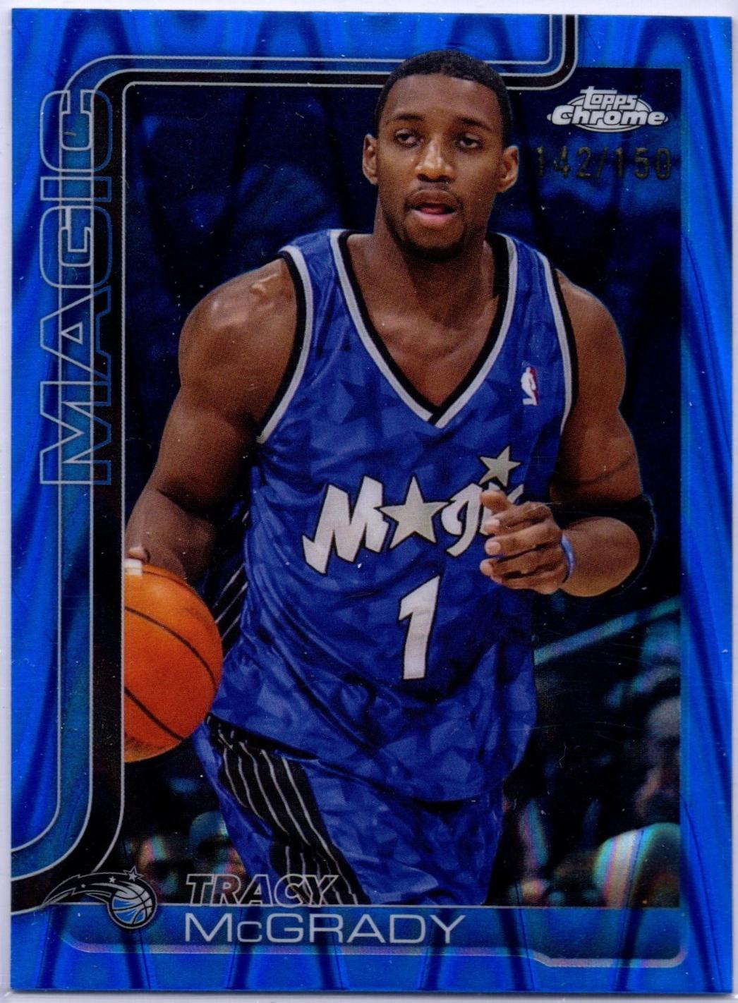 Tracy McGrady [RayWave Blue Refractor] #245