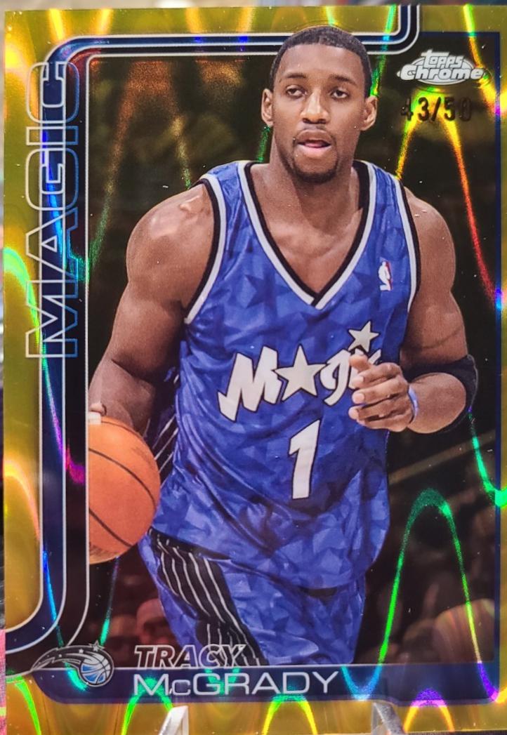 Tracy McGrady [RayWave Gold Refractor] #245