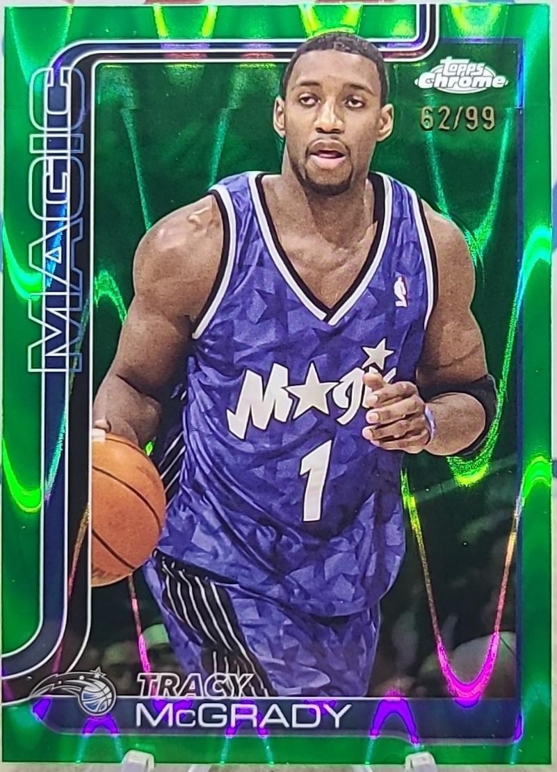 Tracy McGrady [RayWave Green Refractor] #245
