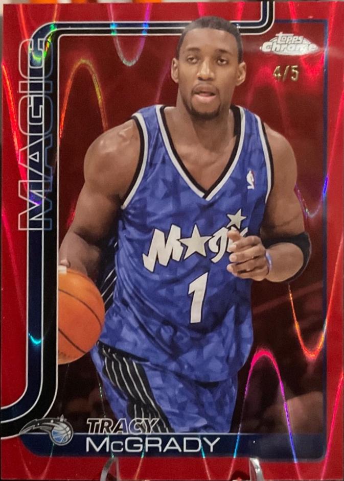 Tracy McGrady [RayWave Red Refractor] #245