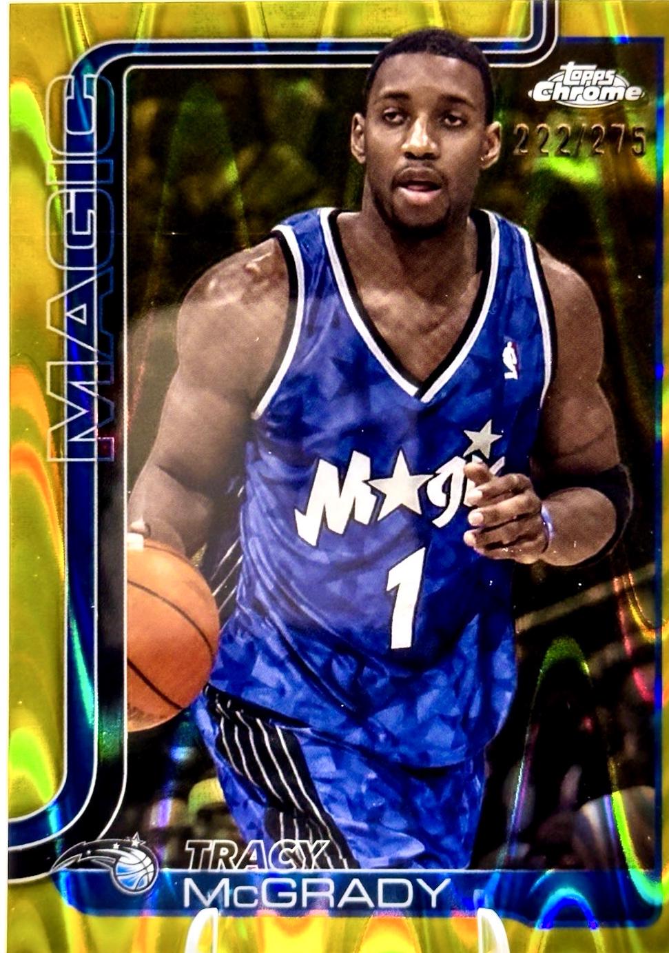 Tracy McGrady [RayWave Yellow Refractor] #245