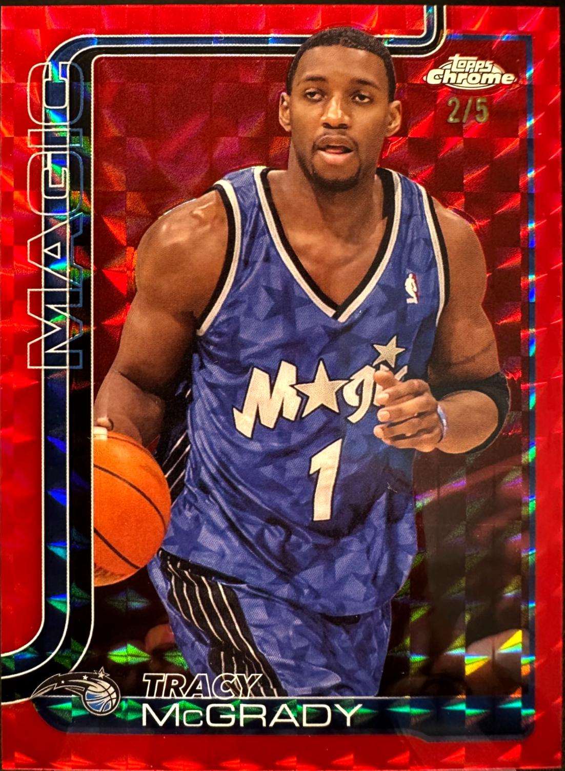 Tracy McGrady [Red Geometric Refractor] #245