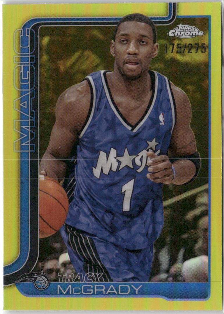 Tracy McGrady [Yellow Refractor] #245