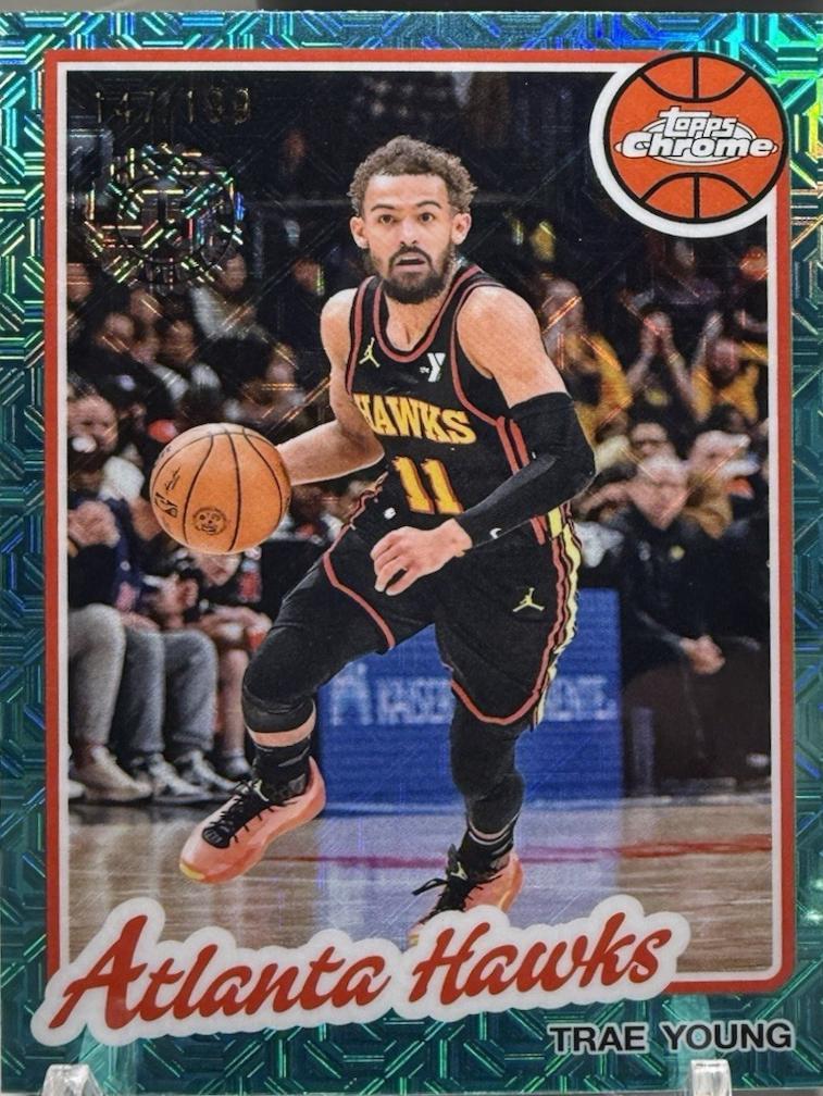 Trae Young [Aqua Basketball Refractor] #5
