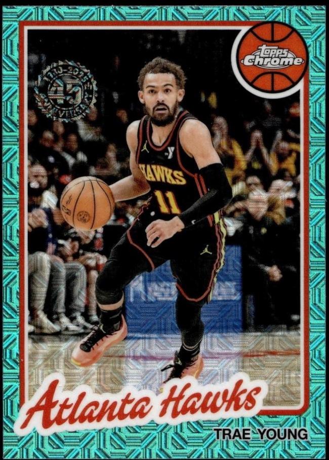 Trae Young [Aqua Refractor] #5
