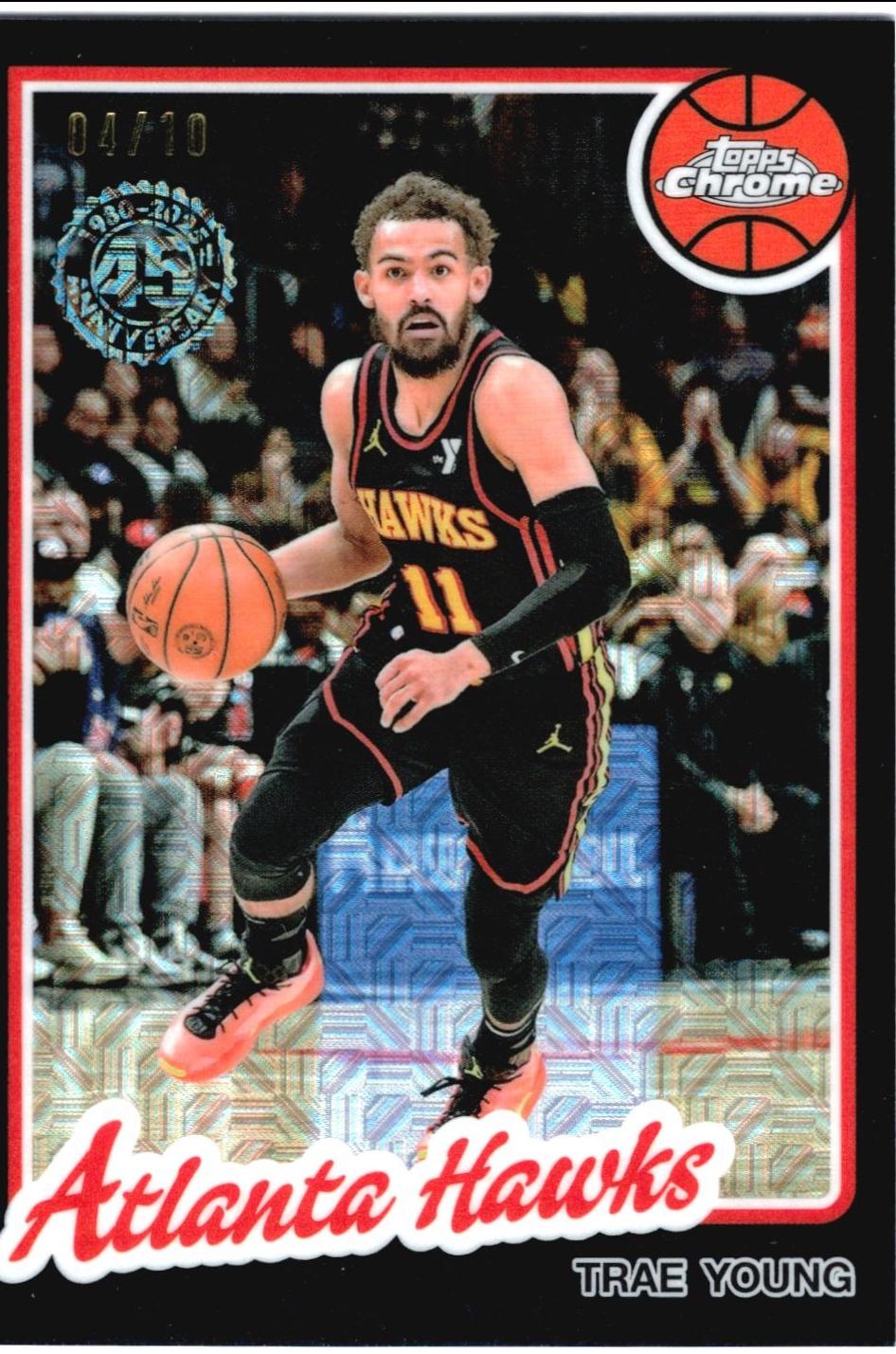 Trae Young [Black Refractor] #5