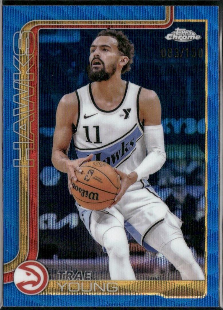 Trae Young [Blue Wave Refractor] #5