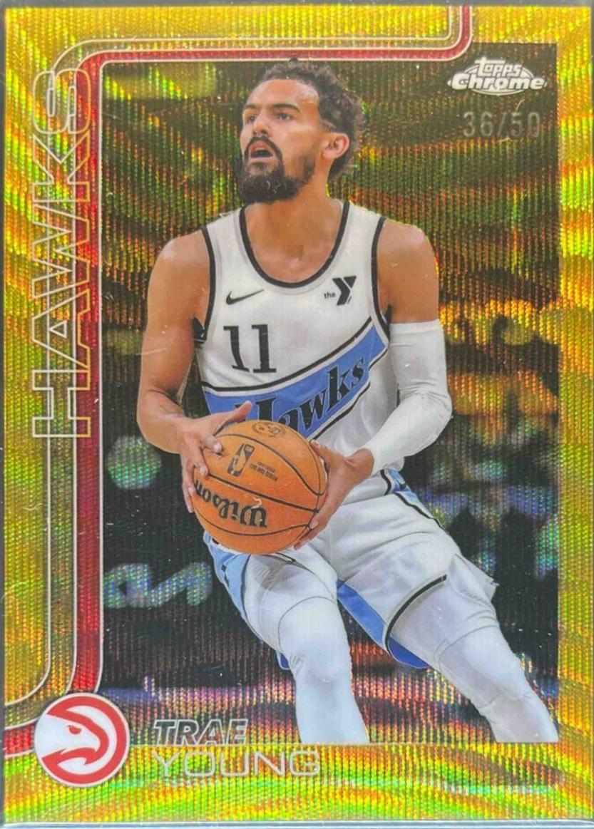 Trae Young [Gold Wave Refractor] #5