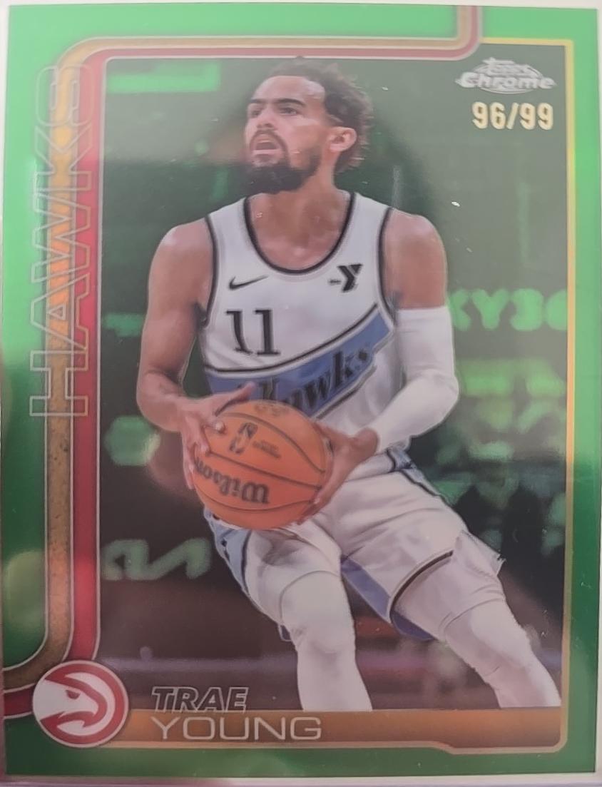 Trae Young [Green Refractor] #5