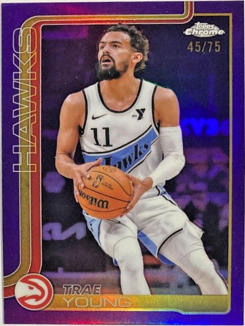 Trae Young [Purple Refractor] #5