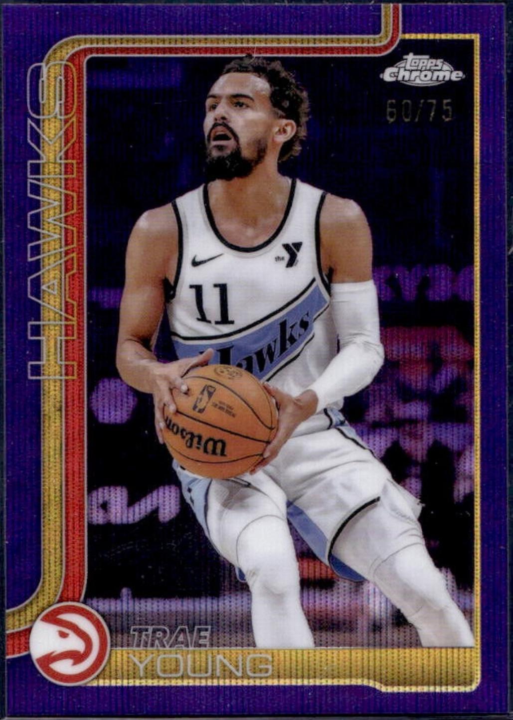 Trae Young [Purple Wave Refractor] #5