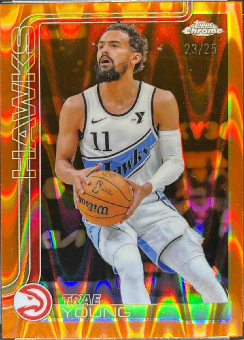 Trae Young [RayWave Orange Refractor] #5