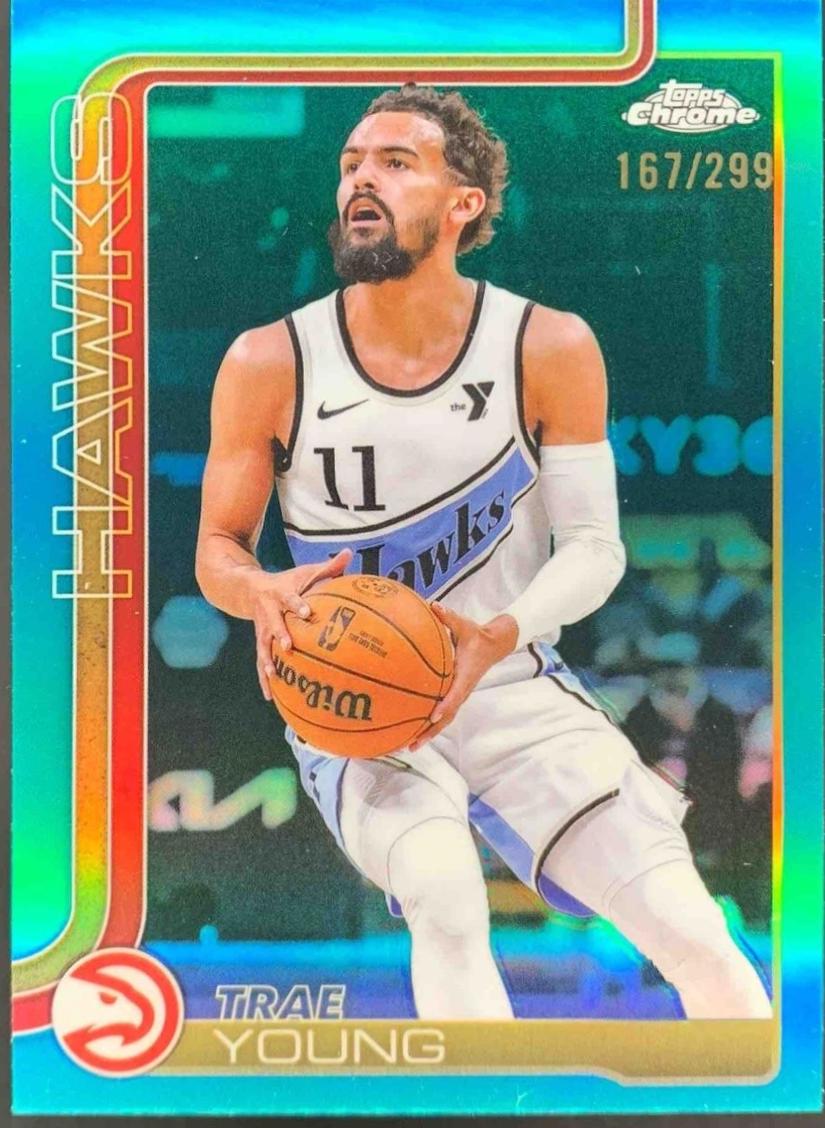 Trae Young [Teal Refractor] #5