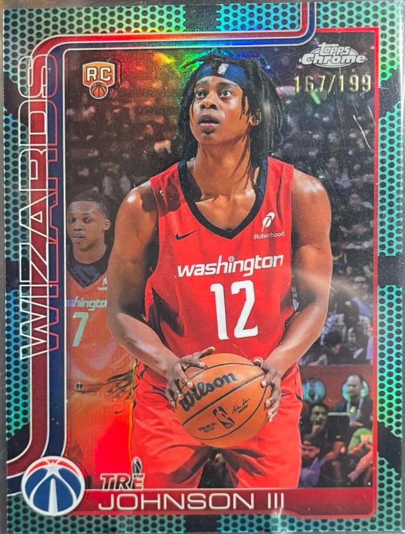Tre Johnson III [Aqua Refractor] #256