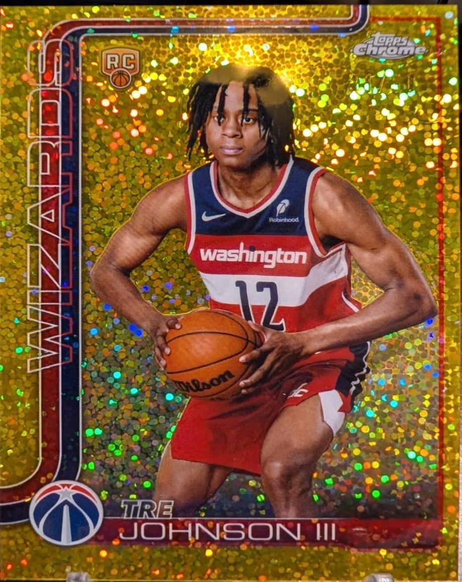 Tre Johnson III [Gold Refractor] #256