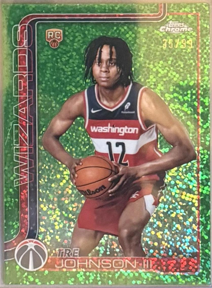 Tre Johnson III [Green Image Variation] #256