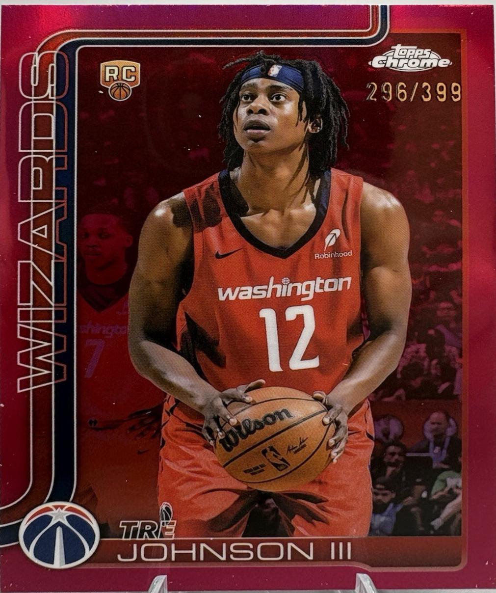 Tre Johnson III [Magenta Refractor] #256