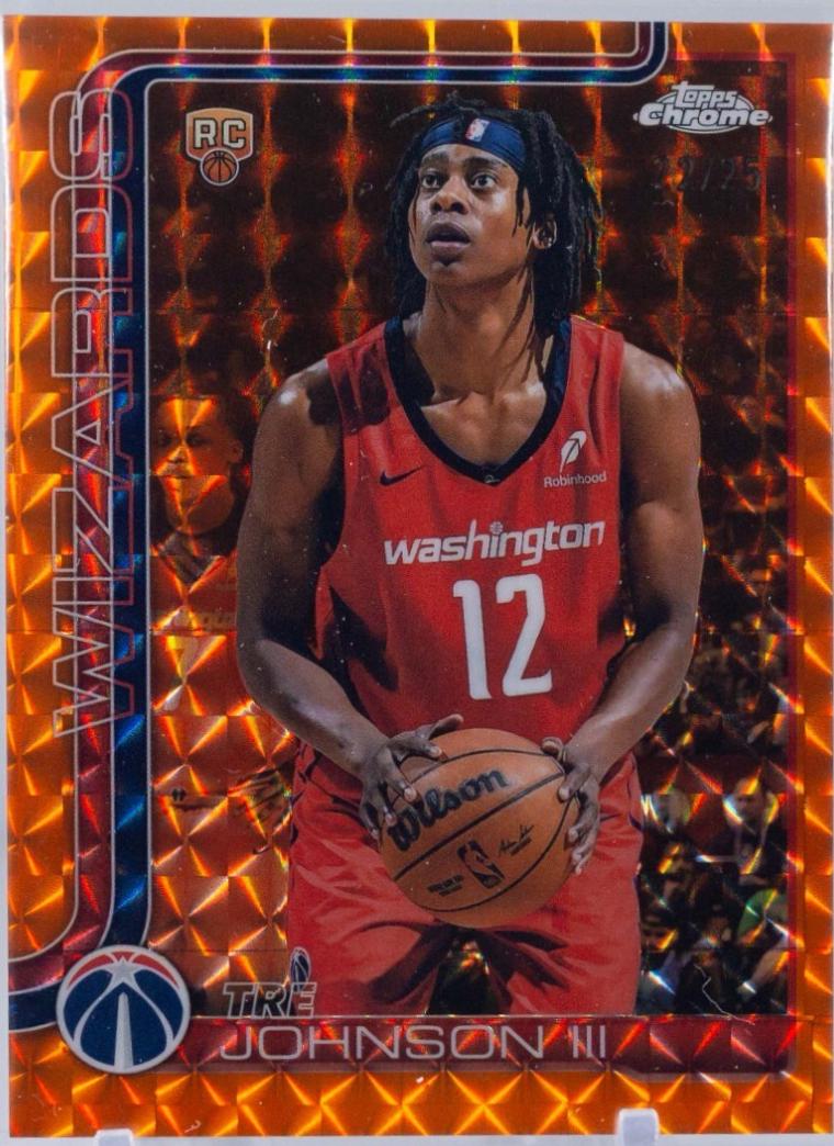 Tre Johnson III [Orange Geometric Refractor] #256