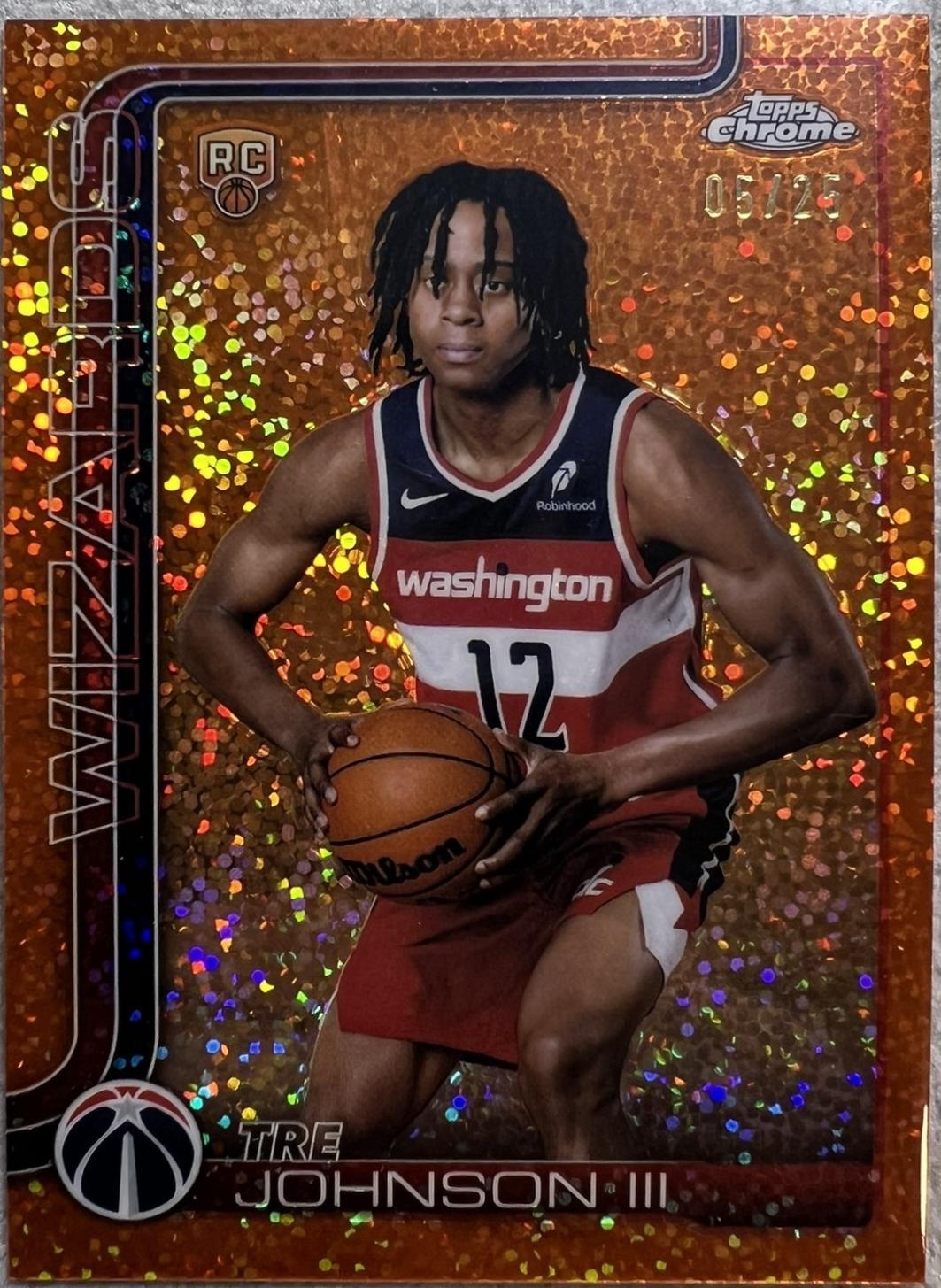 Tre Johnson III [Orange Image Variation] #256