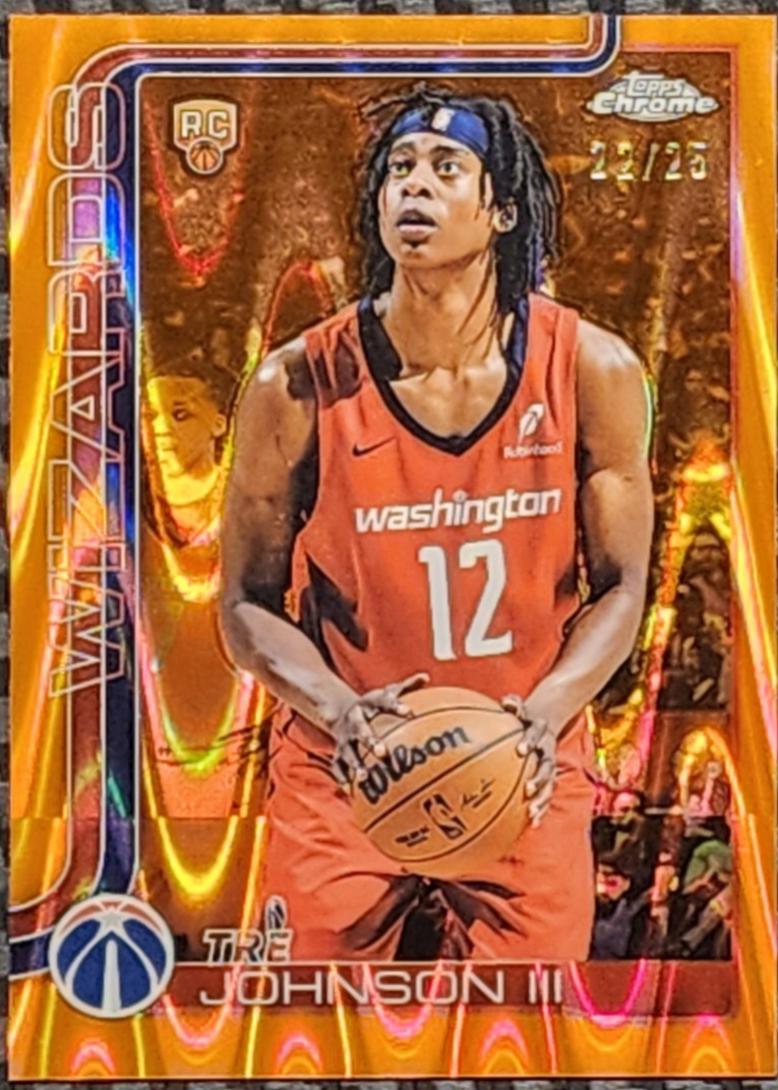 Tre Johnson III [Orange Refractor] #256