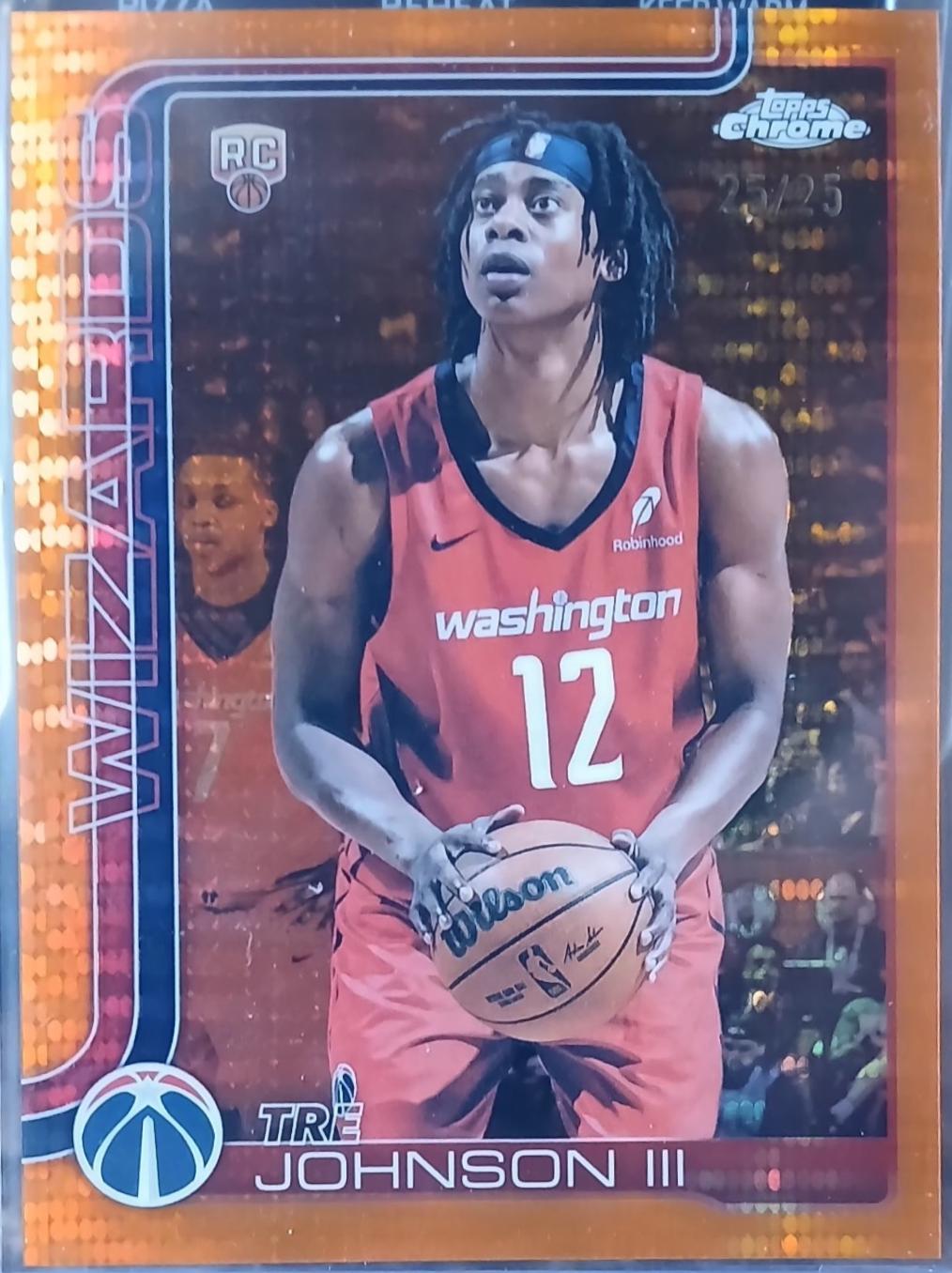 Tre Johnson III [Pulsar Orange Refractor] #256