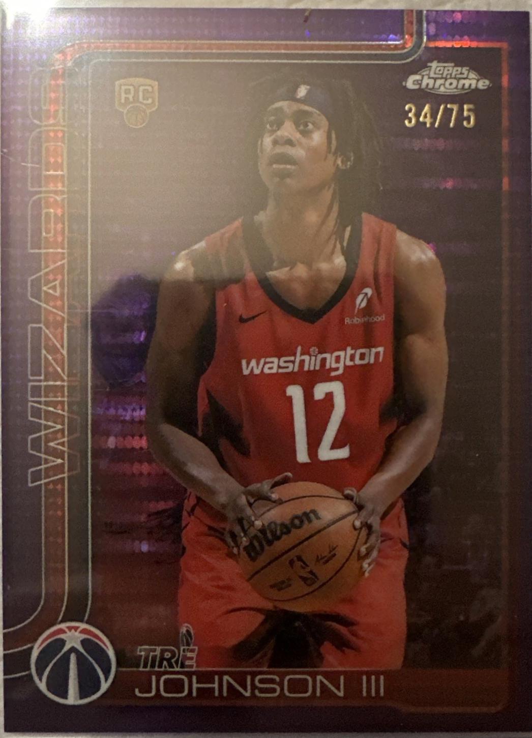 Tre Johnson III [Pulsar Purple Refractor] #256