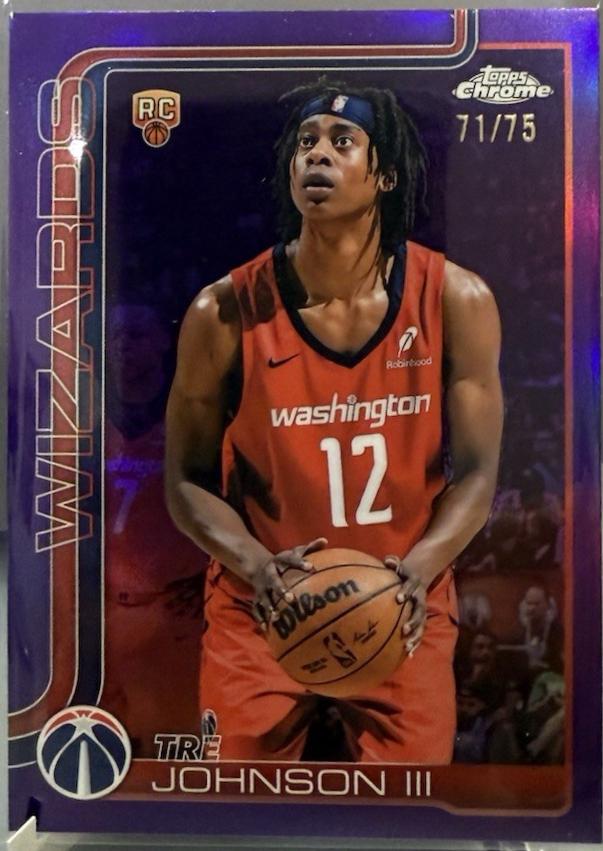 Tre Johnson III [Purple Refractor] #256
