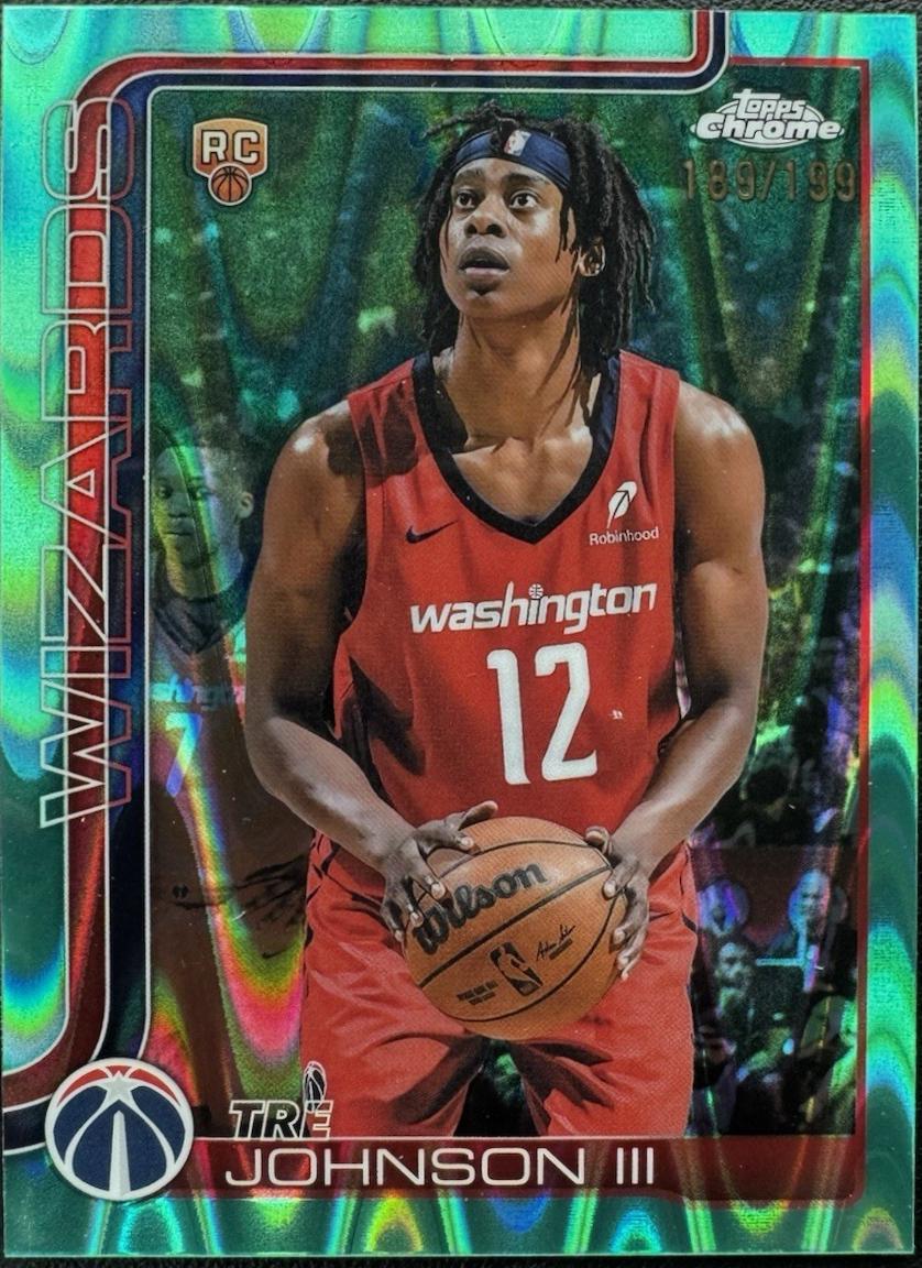 Tre Johnson III [RayWave Aqua Refractor] #256