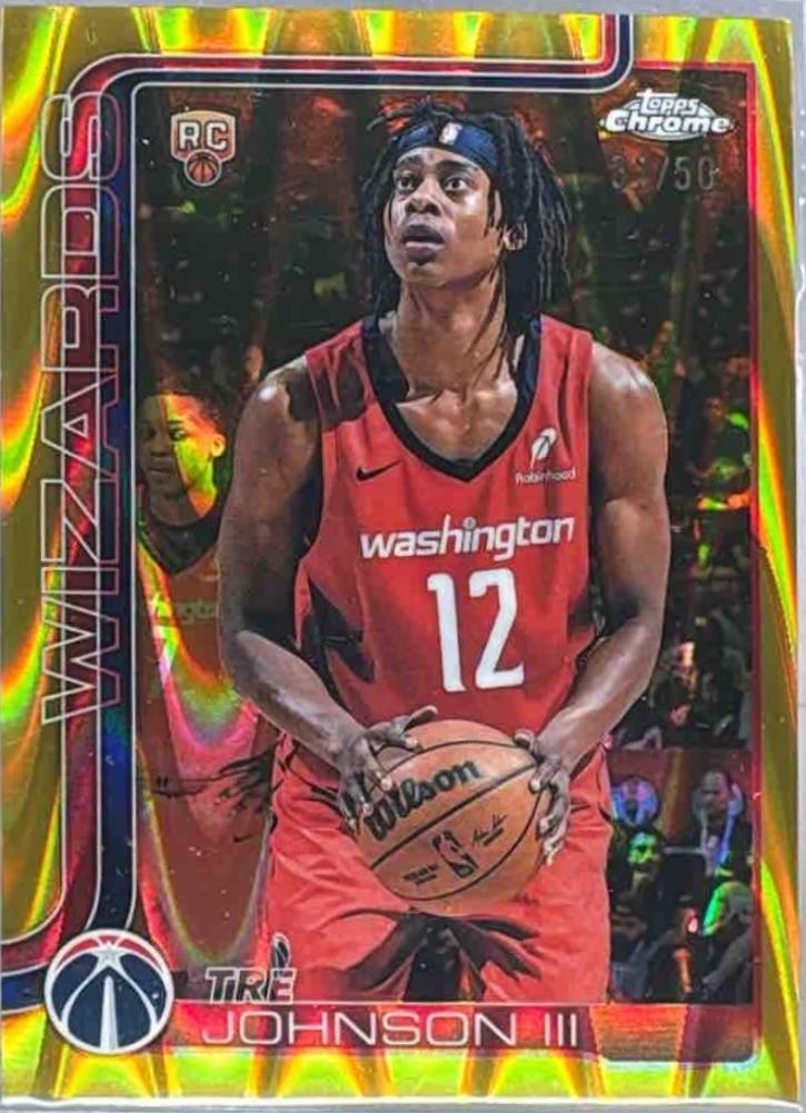 Tre Johnson III [RayWave Gold Refractor] #256