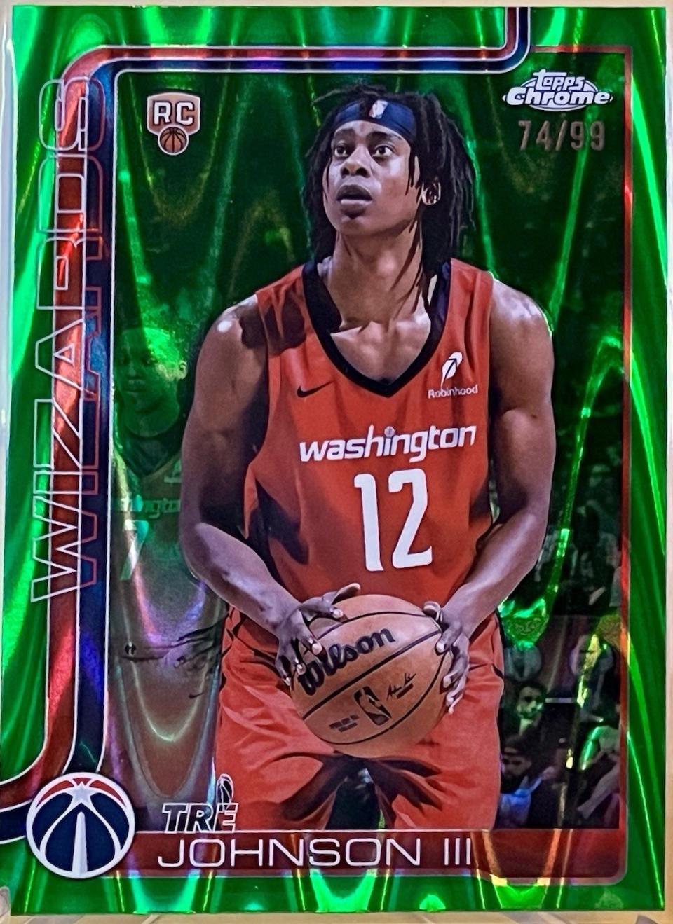 Tre Johnson III [RayWave Green Refractor] #256