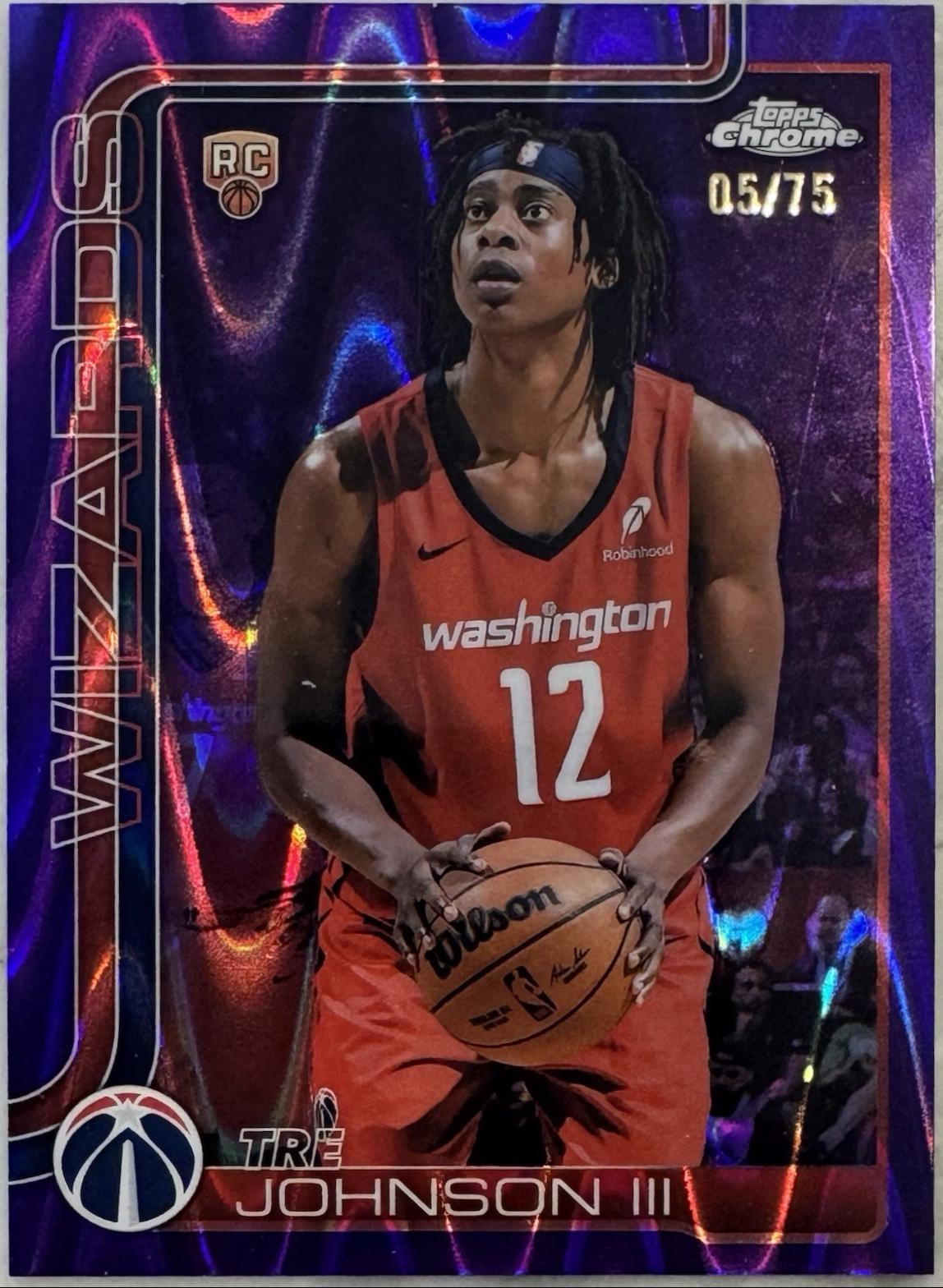 Tre Johnson III [RayWave Purple Refractor] #256