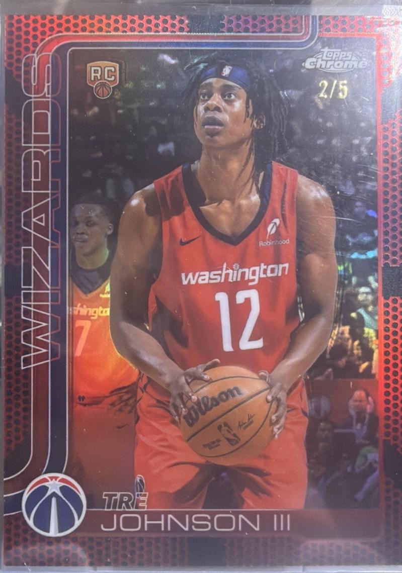 Tre Johnson III [Red Refractor] #256