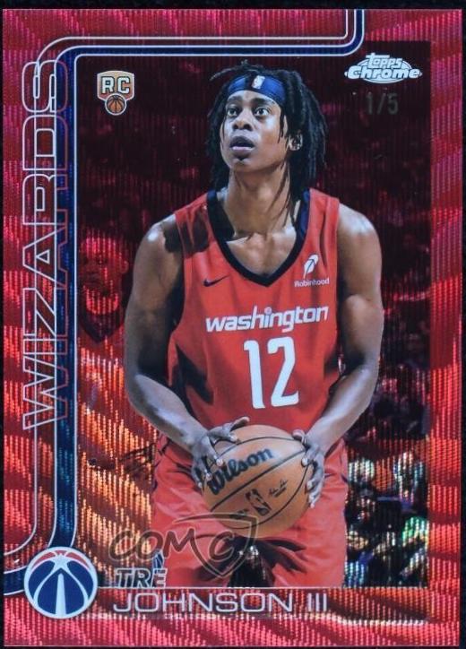 Tre Johnson III [Red Wave Refractor] #256