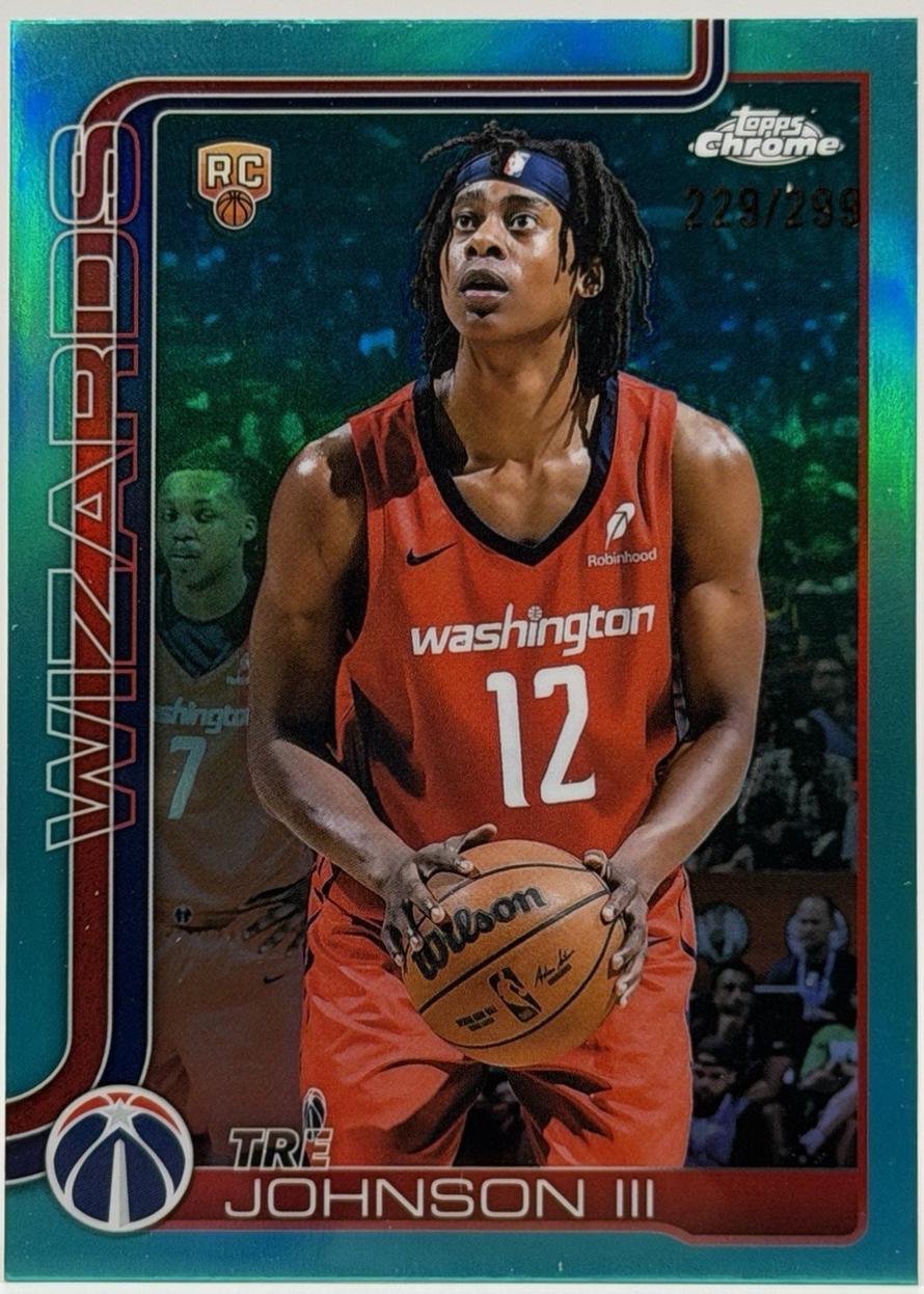 Tre Johnson III [Teal Refractor] #256