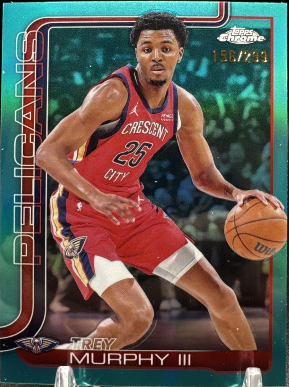 Trey Murphy III [Aqua Refractor] #104